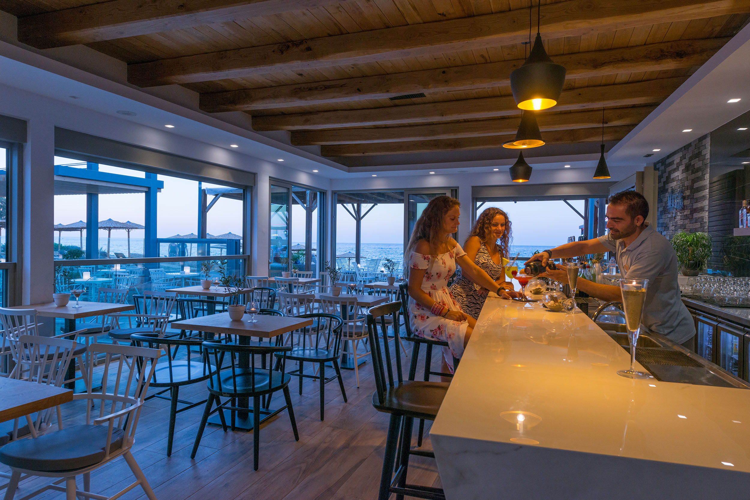 Cactus Bay hotel interior bar