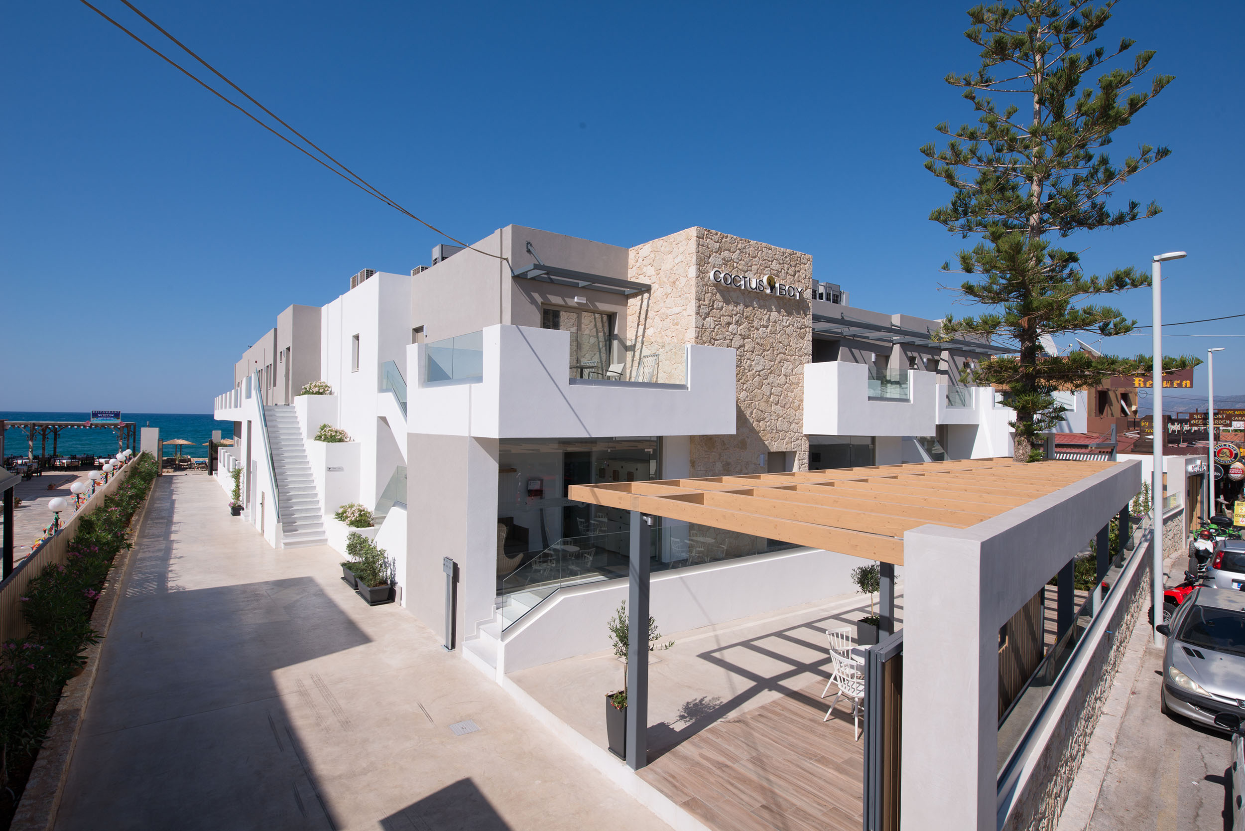 Exterior view of Cactus Bay Hotel